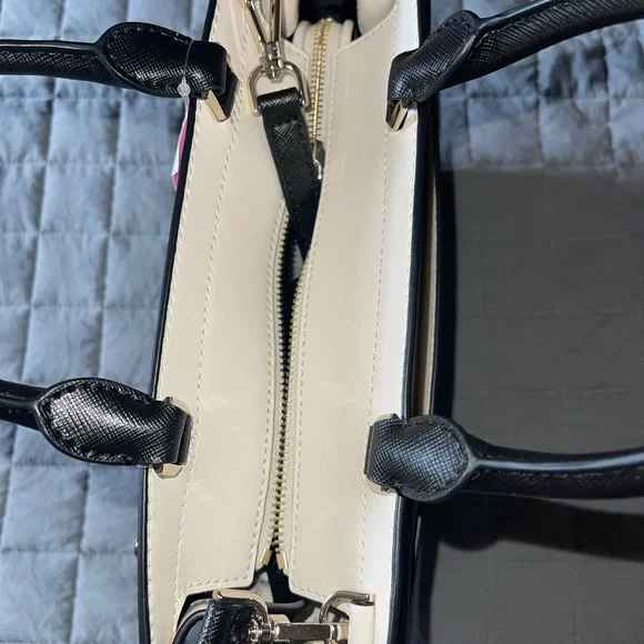 Kate Spade New York Staci Medium Saffiano Leather Satchel Purse - Picture 5 of 11